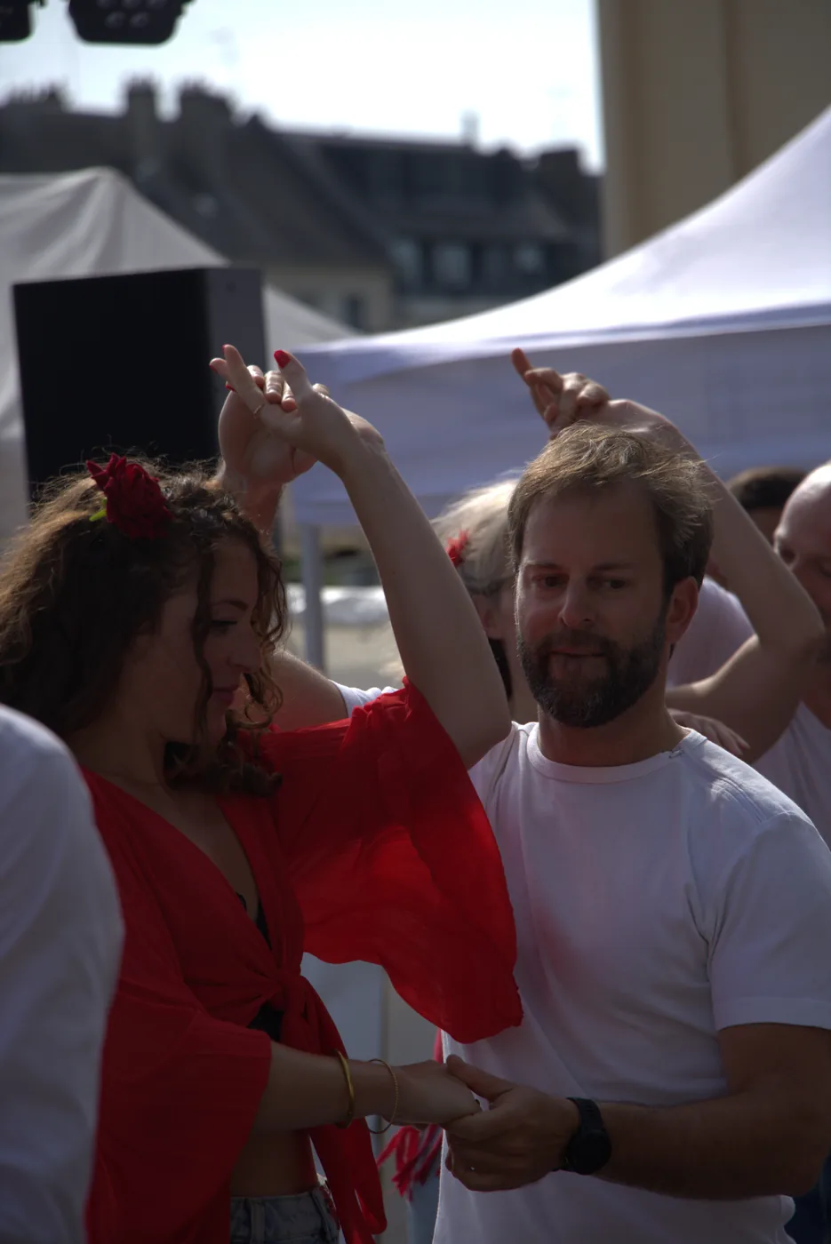 Frédéric Desclercs en bachata, Fête de la musique